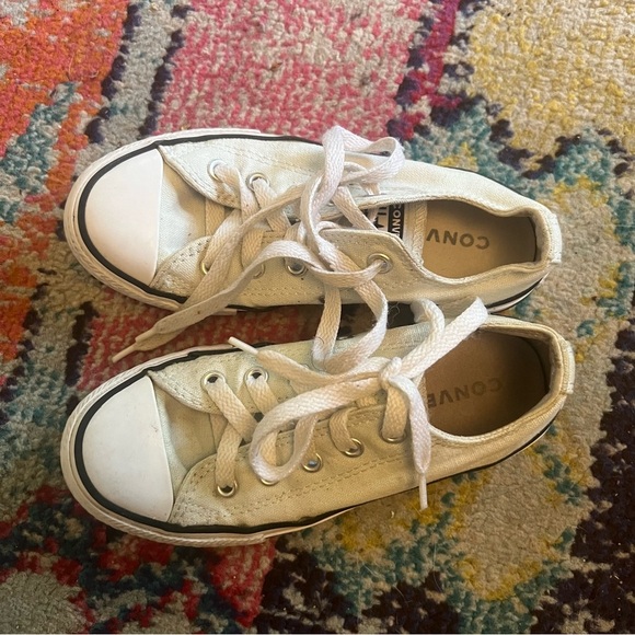 Converse Kids' mint Sneakers size 12 - Picture 1 of 6